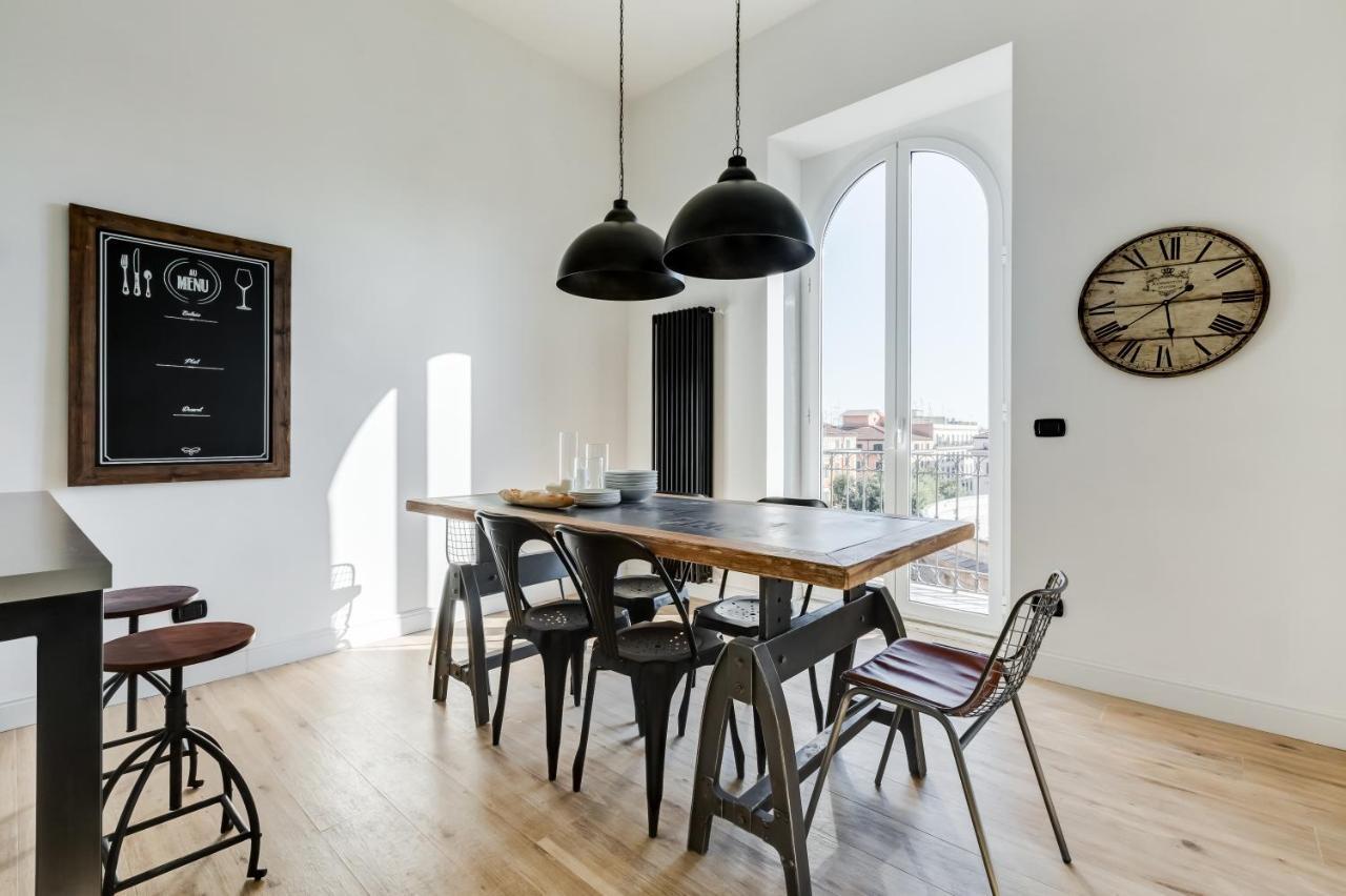 Bmga L Glam Industrial 3-Bed Apartment In Termini Rom Exteriör bild