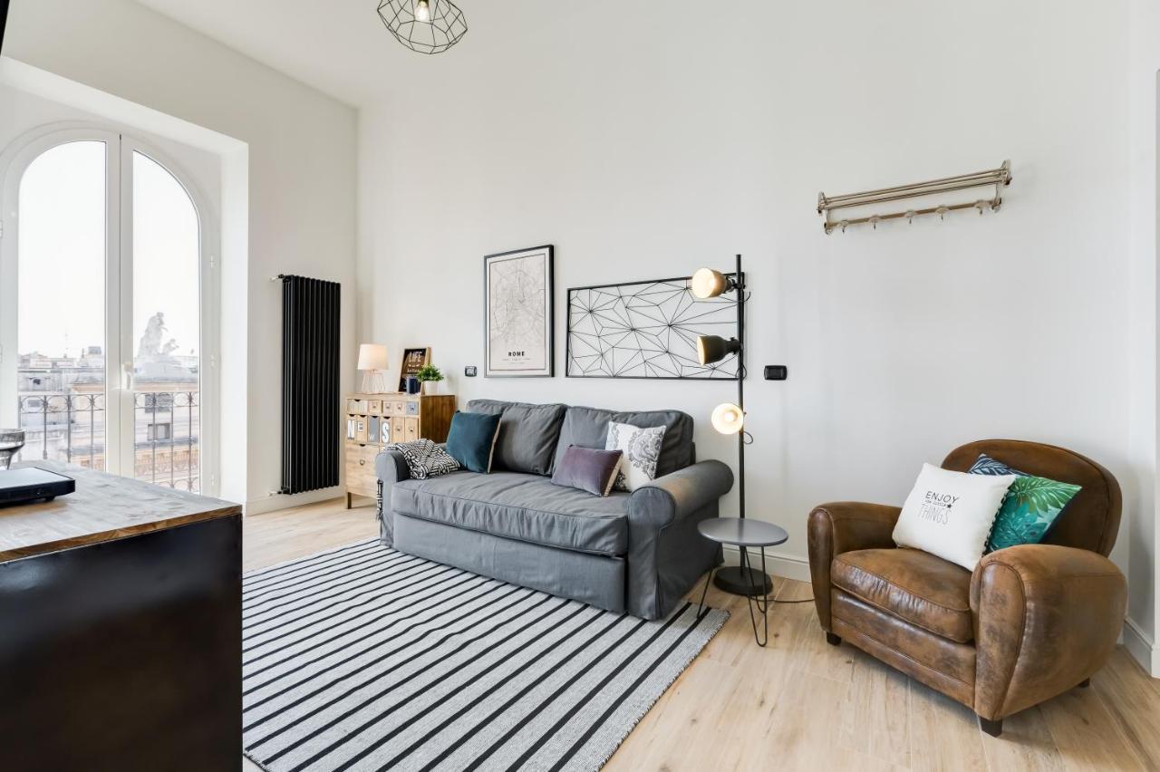 Bmga L Glam Industrial 3-Bed Apartment In Termini Rom Exteriör bild