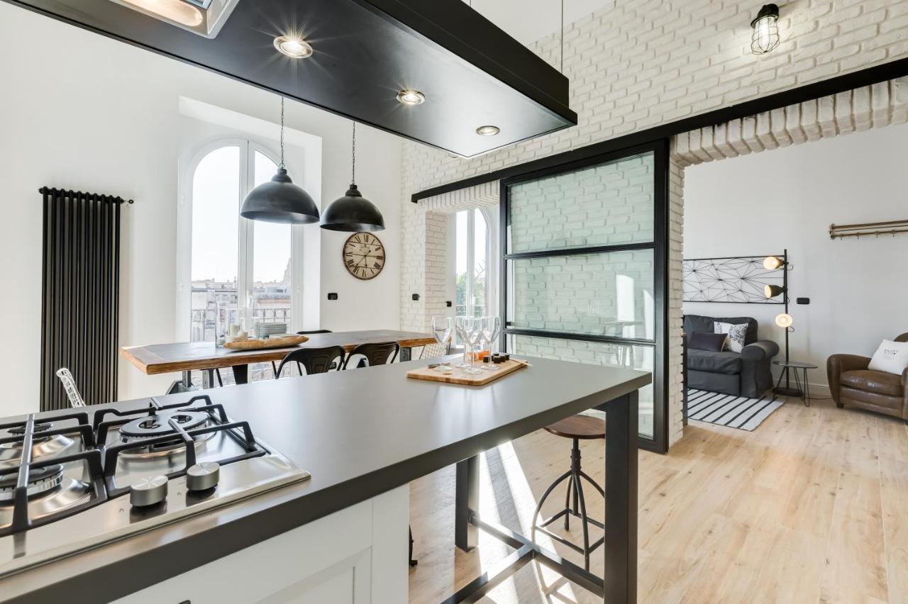 Bmga L Glam Industrial 3-Bed Apartment In Termini Rom Exteriör bild