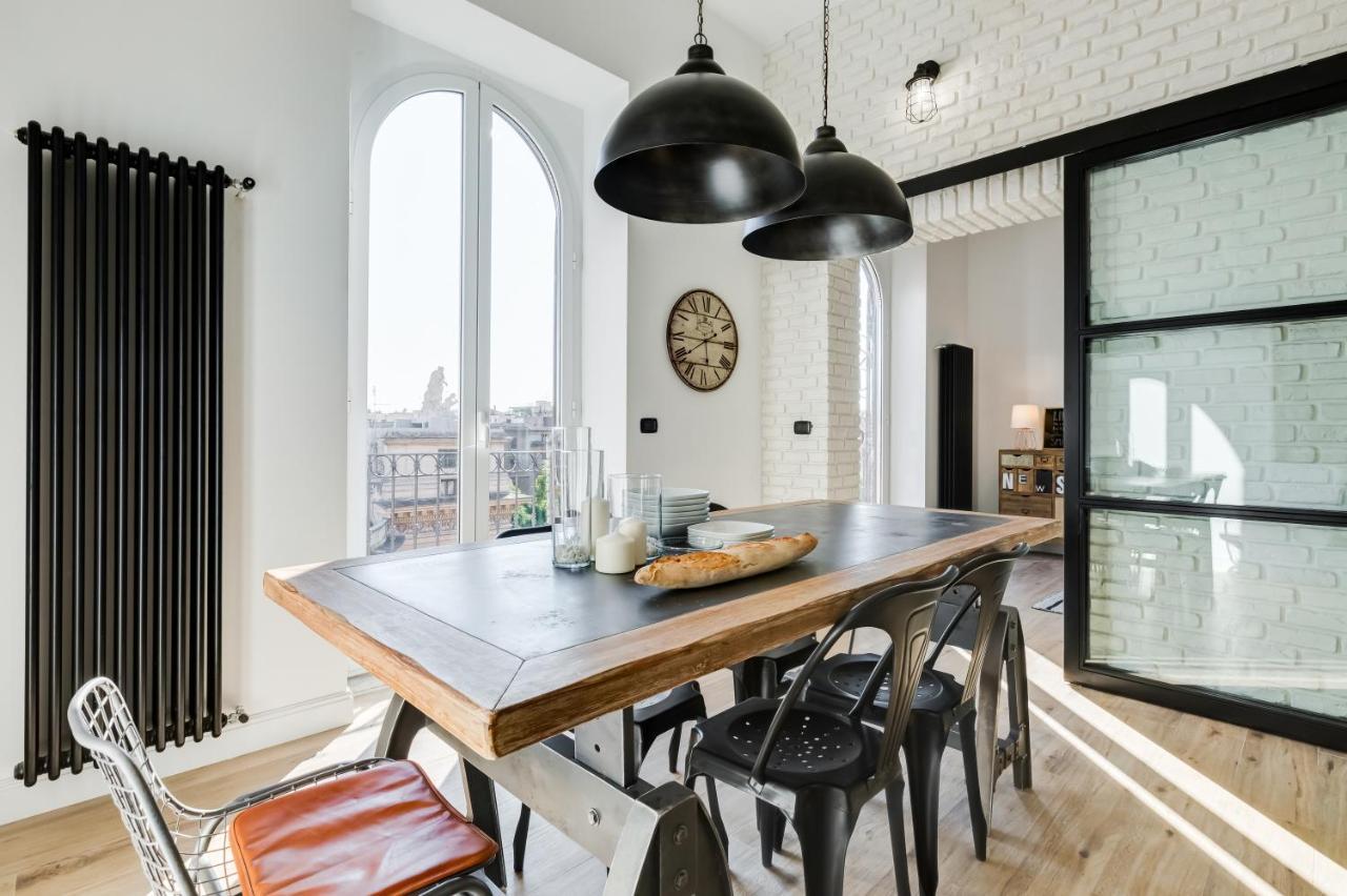 Bmga L Glam Industrial 3-Bed Apartment In Termini Rom Exteriör bild